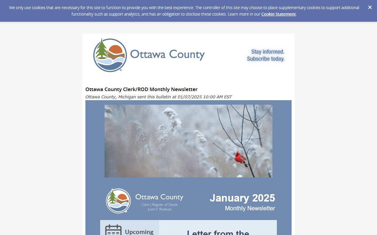 Ottawa County court dockets